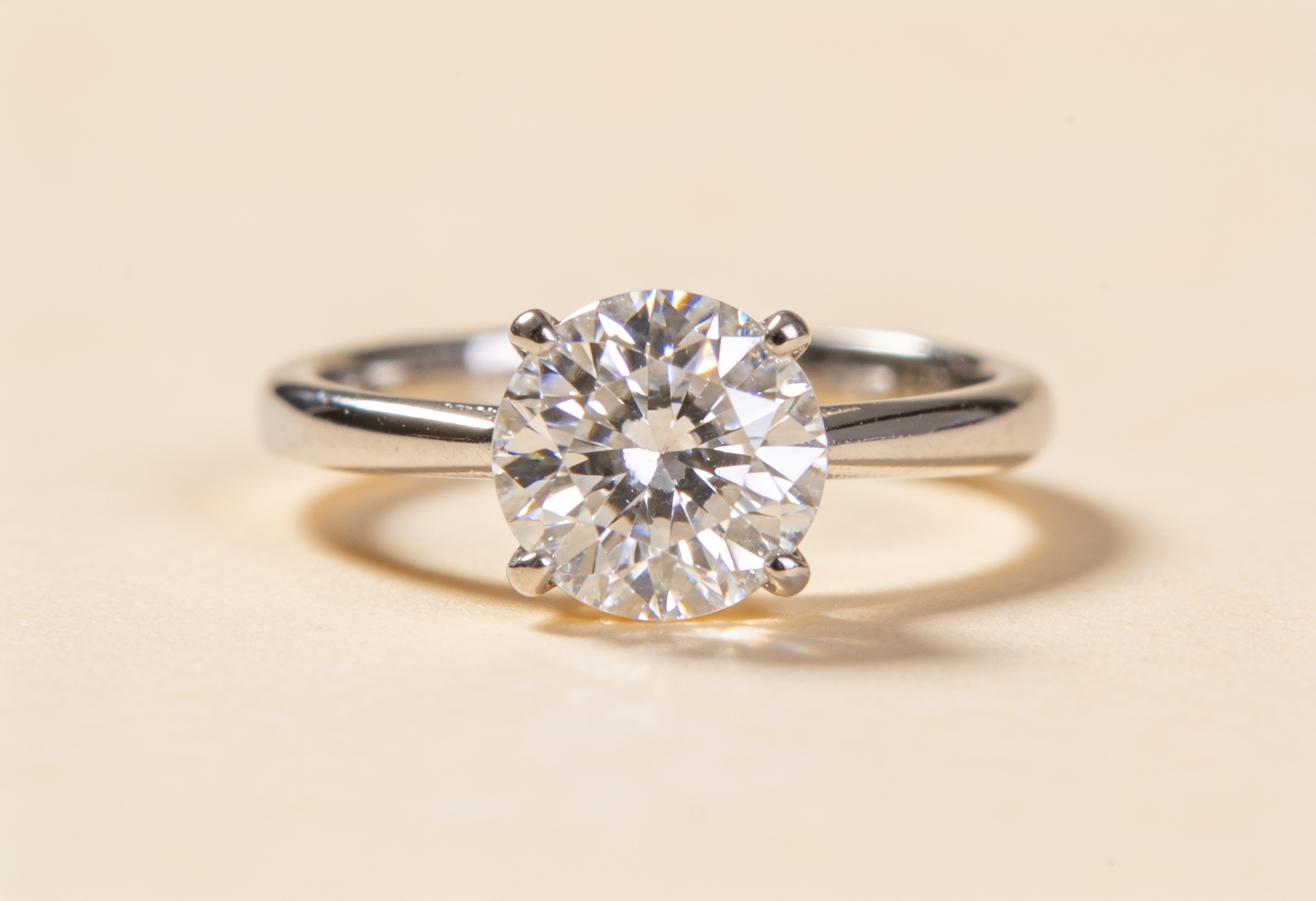Best Lab Grown Diamonds: A Quality Buyer Guide 3 Beautifully cut lab grown diamond solitaire engagement ring